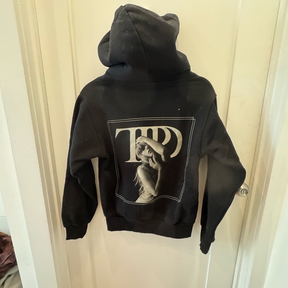 Taylor Swift TTPD Black Hoodie - Picture 5 of 5